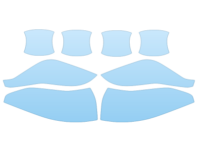 2026 TOYOTA CAMRY XLE MIRRORS DOOR CUPS