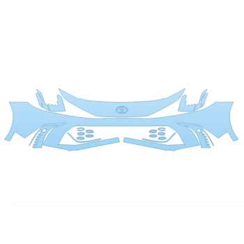 2026 TOYOTA CAMRY XSE BUMPER W TOW HOOKS