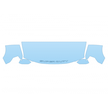 2021 FORD F-250 SUPER DUTY KING RANCH HOOD FENDERS MIRRORS 30 INCH STRAIGHT (WRAPPED EDGES)