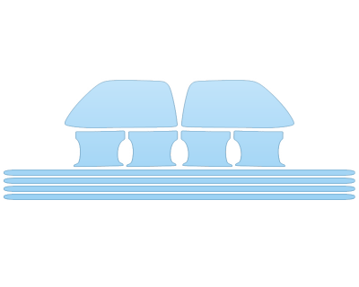 2021 FORD F-250 SUPER DUTY PLATINUM MIRRORS DOOR CUPS DOOR EDGES