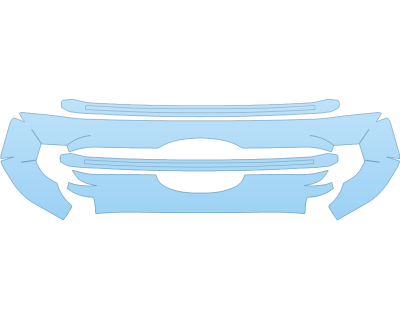 2021 FORD F-250 SUPER DUTY XLT GRILL