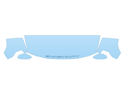 2021 FORD F-350 SUPER DUTY LARIAT HOOD FENDERS MIRRORS 30 INCH STRAIGHT