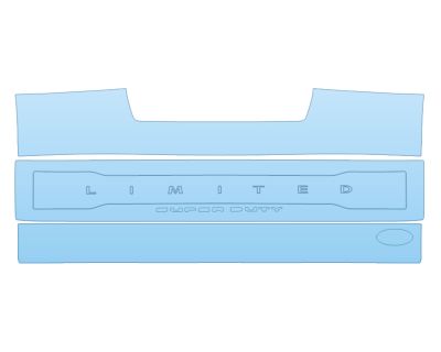 2021 FORD F-350 SUPER DUTY LIMITED TAILGATE KIT