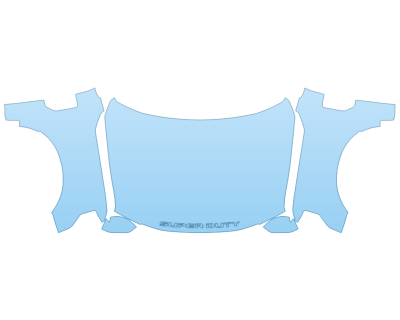 2021 FORD F-350 SUPER DUTY XL HOOD FENDERS MIRRORS FULL