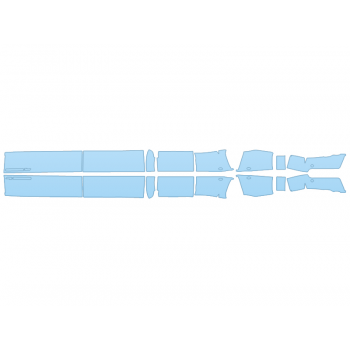 2021 FORD F-450 SUPER DUTY LIMITED DOOR SPLASHES