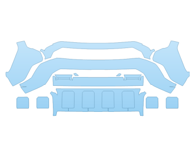 2026 TOYOTA 4RUNNER PLATINUM BUMPER