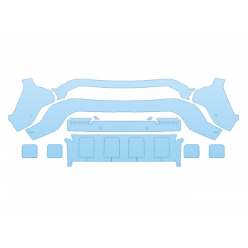 2026 TOYOTA 4RUNNER PLATINUM BUMPER W SENSORS