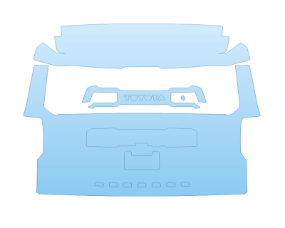 2026 TOYOTA 4RUNNER PLATINUM FULL REAR HATCH W/BADGES