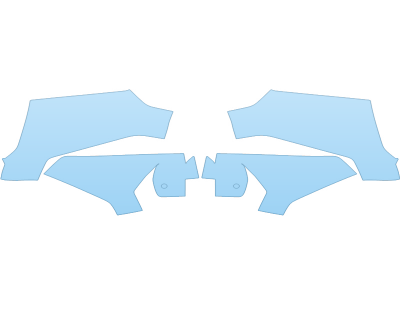 2026 TOYOTA 4RUNNER SR5 REAR BUMPER 36 INCH SENSORS