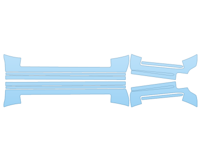 2026 TOYOTA 4RUNNER SR5 DOOR SILLS