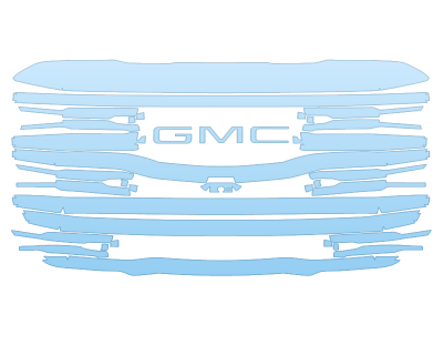 2022 GMC SIERRA 1500 AT4 GRILL WITH CAMERA 2022 GMC SIERRA 1500 AT4 GRILL WITH CAMERA