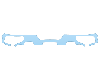 2022 GMC SIERRA 1500 AT4X REAR BUMPER WITH EXHAUST 2022 GMC SIERRA 1500 AT4X REAR BUMPER WITH EXHAUST