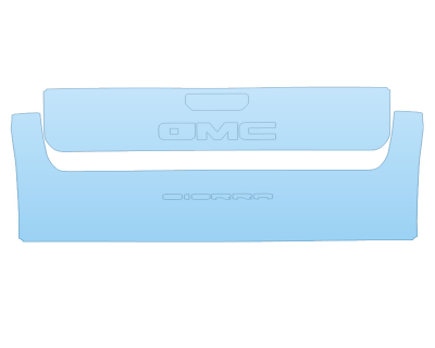 2022 GMC SIERRA 1500 DENALI TAILGATE KIT INCONSISTENT BADGE PLACEMENT 2022 GMC SIERRA 1500 DENALI TAILGATE KIT INCONSISTENT BADGE PLACEMENT