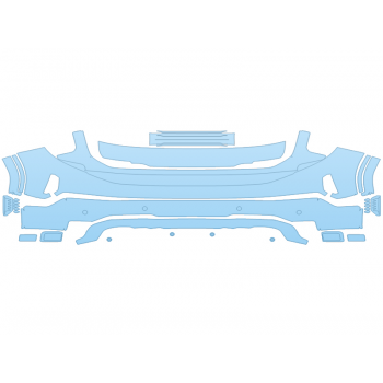 2023 GMC SIERRA 1500 PRO BUMPER W SENSORS