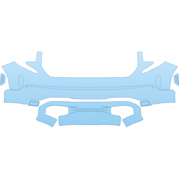 2024 GMC SIERRA 1500 SLT BUMPER