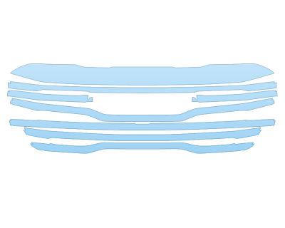 2023 GMC SIERRA 1500 SLT GRILL