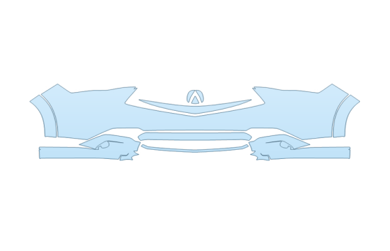 2027 ACURA ADX A-SPEC BUMPER
