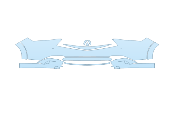 2027 ACURA ADX A-SPEC BUMPER W SENSORS
