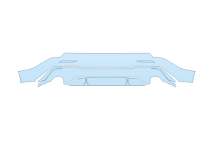 2027 ACURA ADX A-SPEC REAR BUMPER