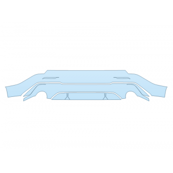 2025 ACURA ADX A-SPEC REAR BUMPER