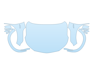 2025 ACURA ADX A-SPEC HOOD FENDERS MIRRORS FULL (WRAPPED EDGES)