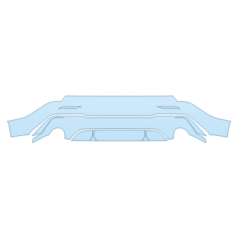 2025 ACURA ADX A-SPEC ADVANCE REAR BUMPER