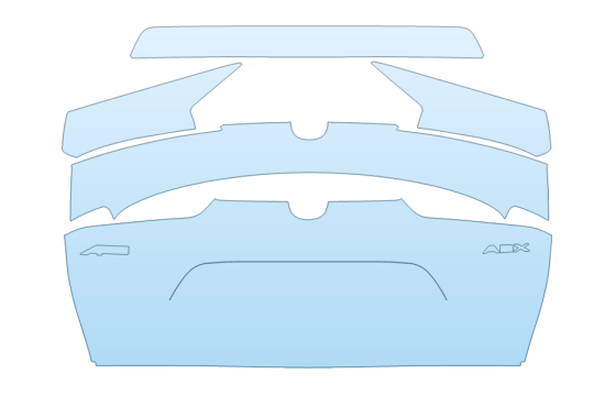 2027 ACURA ADX A-SPEC ADVANCE FULL REAR HATCH W/EMBLEMS 2027 ACURA ADX A-SPEC ADVANCE FULL REAR HATCH W/EMBLEMS