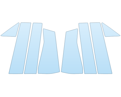 2025 ACURA ADX A-SPEC ADVANCE B C PILLARS