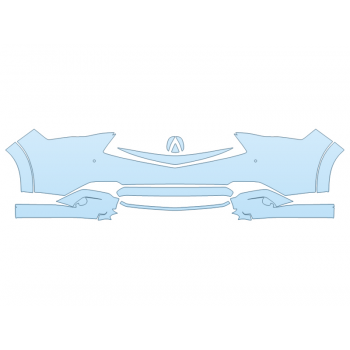 2025 ACURA ADX BASE BUMPER W SENSORS