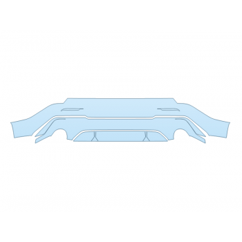 2025 ACURA ADX BASE REAR BUMPER