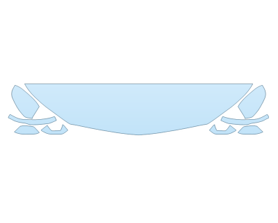 2025 ACURA ADX BASE HOOD FENDERS MIRRORS 18 INCH