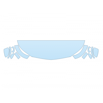 2025 ACURA ADX BASE HOOD FENDERS MIRRORS 24 INCH (WRAPPED EDGES)