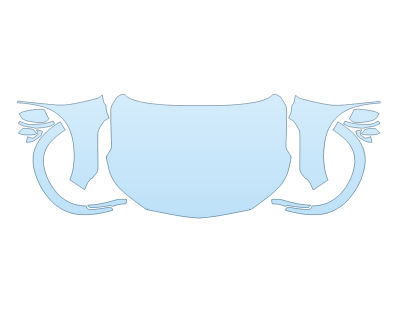 2025 ACURA ADX BASE HOOD FENDERS MIRRORS FULL (WRAPPED EDGES)