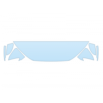 2025 AUDI RS3 SEDAN HOOD FENDERS MIRRORS 18 INCH (WRAPPED EDGES)