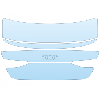 2025 AUDI RS3 SEDAN FULL REAR HATCH NO BADGES