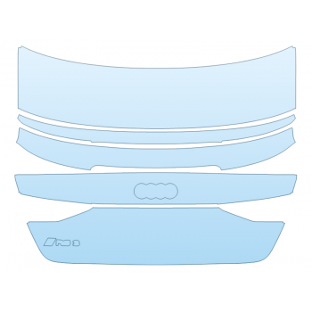 2025 AUDI RS3 SEDAN FULL TRUNK W/BADGES