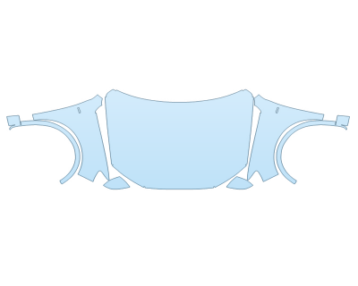 2026 AUDI SQ7 PRESTIGE HOOD FENDERS MIRRORS FULL (WRAPPED EDGES)