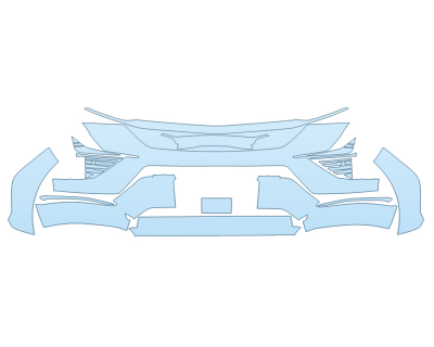 2026 CADILLAC OPTIQ PREMIUM LUXURY BUMPER