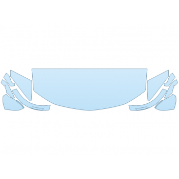 2025 CHEVROLET BLAZER EV LT HOOD FENDERS MIRRORS 24 INCH (WRAPPED EDGES)