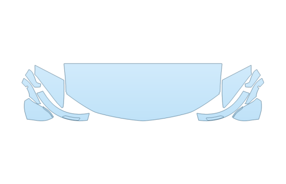2027 CHEVROLET BLAZER EV LT HOOD FENDERS MIRRORS 24 INCH (WRAPPED EDGES) 2027 CHEVROLET BLAZER EV LT HOOD FENDERS MIRRORS 24 INCH (WRAPPED EDGES)