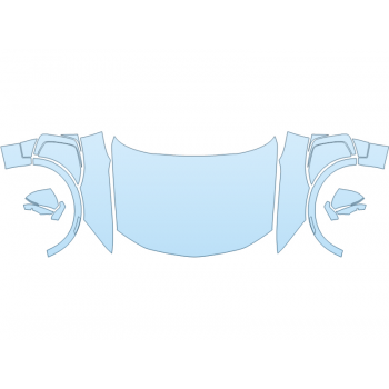 2025 CHEVROLET BLAZER EV LT HOOD FENDERS MIRRORS FULL