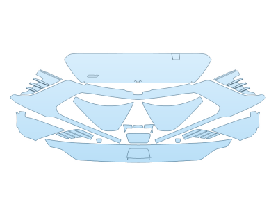 2025 CHEVROLET BLAZER EV RS BUMPER 2025 CHEVROLET BLAZER EV RS BUMPER