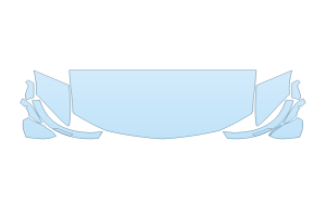 2027 CHEVROLET BLAZER EV RS HOOD FENDERS MIRRORS 30 INCH (WRAPPED EDGES)