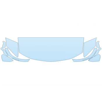 2025 CHEVROLET BLAZER EV RS HOOD FENDERS MIRRORS 30 INCH (WRAPPED EDGES)