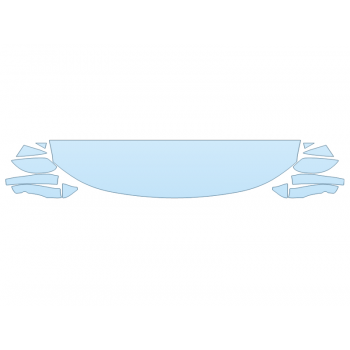 2025 CHRYSLER GRAND CARAVAN SXT HOOD FENDERS MIRRORS 18 INCH (WRAPPED EDGES)