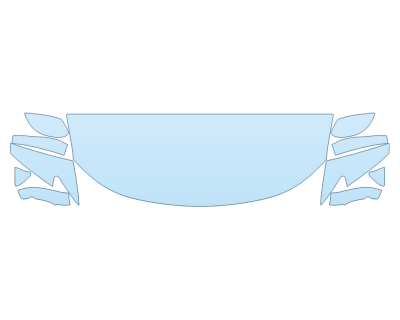 2025 CHRYSLER GRAND CARAVAN SXT HOOD FENDERS MIRRORS 24 INCH