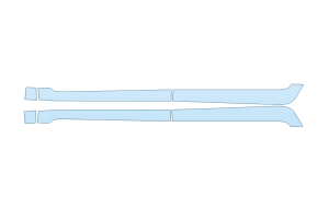 2027 CHRYSLER GRAND CARAVAN SXT DOOR SPLASHES