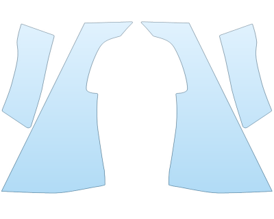 2025 CHRYSLER GRAND CARAVAN SXT MUD SPLASHES DOOR SPLASHES