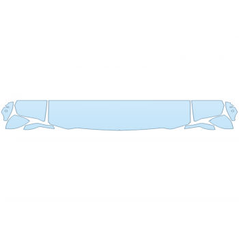 2024 DODGE CHARGER R/T HOOD FENDERS MIRRORS 18 INCH (WRAPPED EDGES)