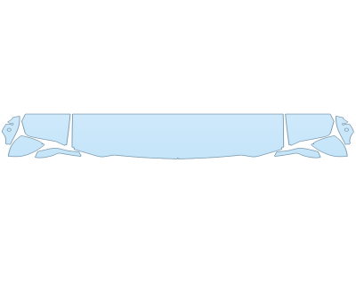 2024 DODGE CHARGER SCAT PACK HOOD FENDERS MIRRORS 18 INCH (WRAPPED EDGES)